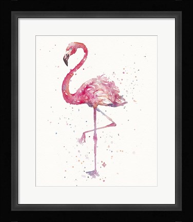 Framed Flamingo's Fancy Print