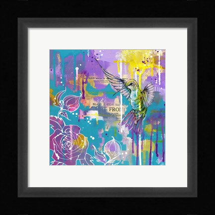 Framed Hummingbird's Folly Print