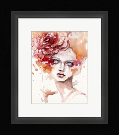 Framed Peaches &amp; Cream Print