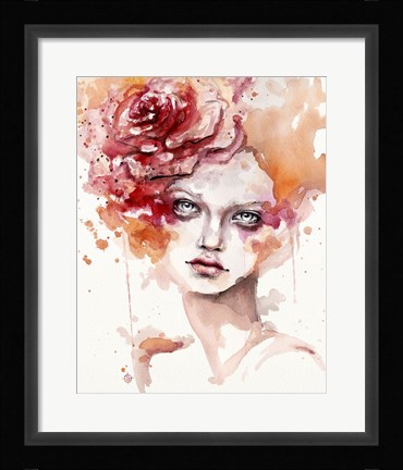 Framed Peaches &amp; Cream Print