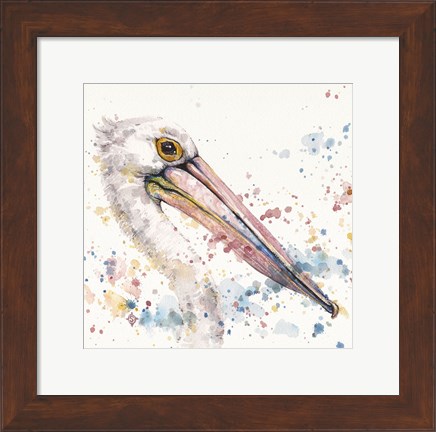 Framed Pelicans About Print
