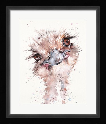 Framed Who Me? Print