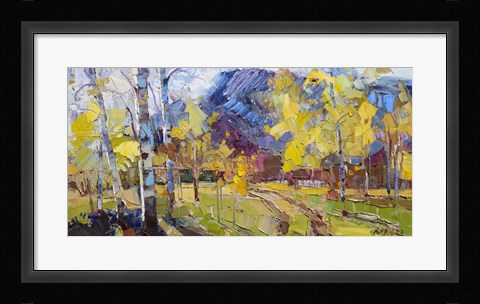 Framed Autumn's Welcome Print