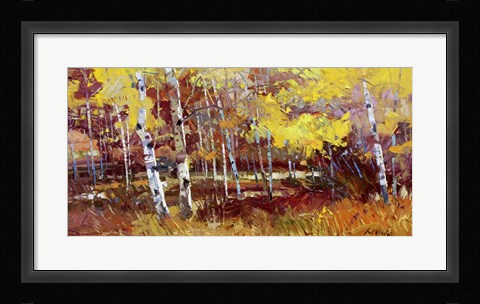 Framed September's Symphony Print