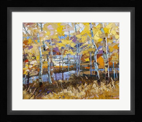 Framed September Stillness Print