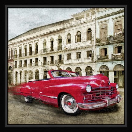 Framed Habanera (detail) Print