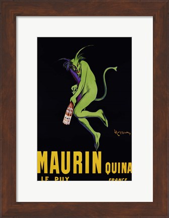 Framed Maurin Quina, ca. 1906 Print
