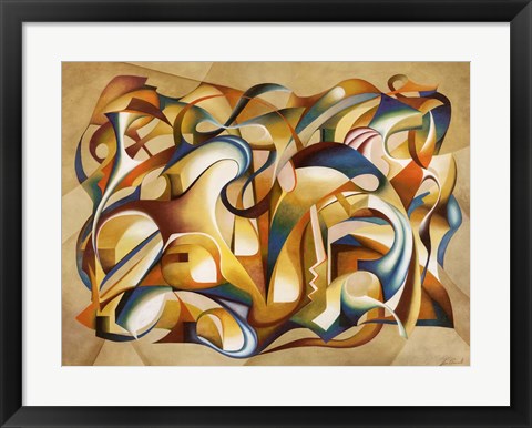 Framed Open Your Mind Print