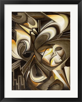 Framed Uno di due Print