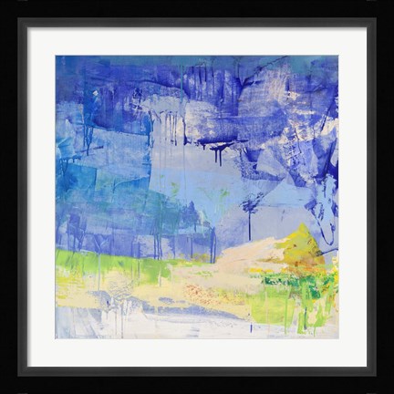 Framed Notte Serena I Print