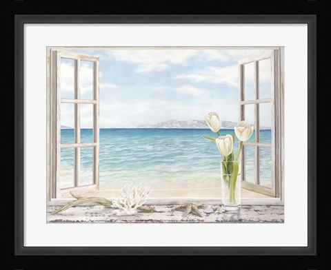 Framed Ocean View Print
