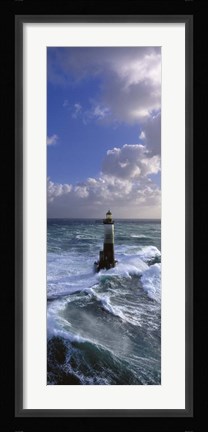 Framed Ar-Men lors d' un Coup de Vent Print