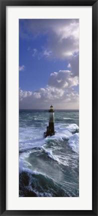 Framed Ar-Men lors d' un Coup de Vent Print