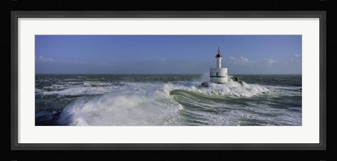 Framed La Teignouse, Bretagne Print