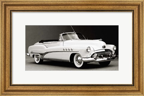 Framed Buick Roadmaster Convertible Print
