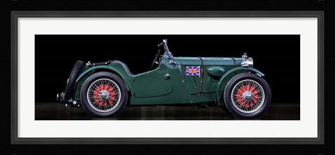 Framed MC Race Car Print