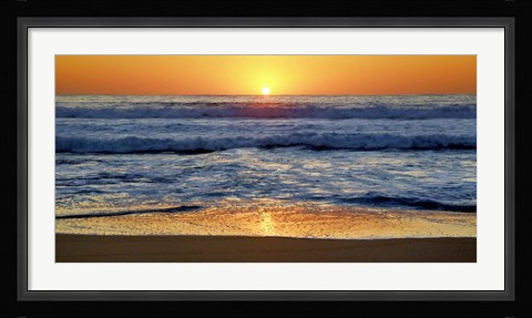 Framed Sunset Impression, Leeuwin National Park, Australia Print