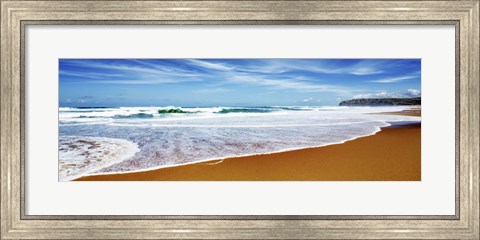Framed Praia Azul, Portugal Print