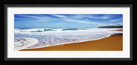 Framed Praia Azul, Portugal Print
