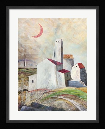 Framed Vicoli Misteriosi Print