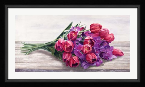 Framed Bouquet Print