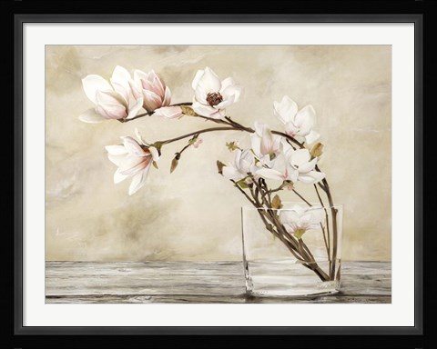 Framed Fiori di Magnolia Print