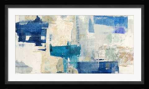 Framed Rhapsody in Blue Print