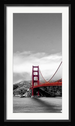 Framed Golden Gate Bridge I, San Francisco Print