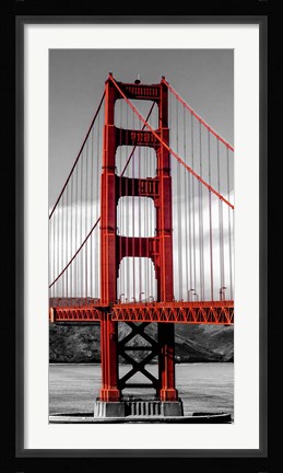 Framed Golden Gate Bridge II, San Francisco Print