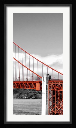 Framed Golden Gate Bridge III, San Francisco Print