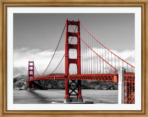 Framed Golden Gate Bridge, San Francisco Print