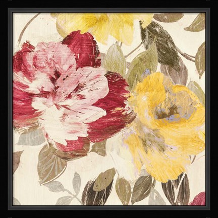 Framed Velvet Lovers I Print