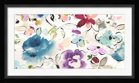 Framed Floral Galore Print