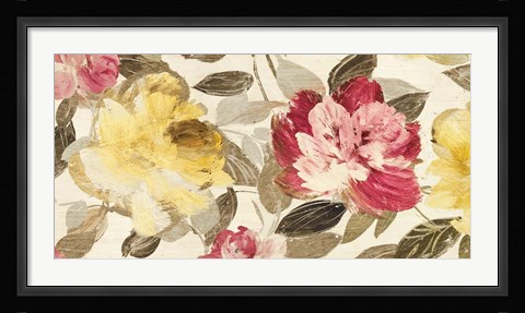 Framed Velvet Flowers Print