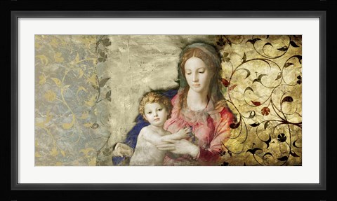 Framed Virgin Mary (after Bronzino) Print