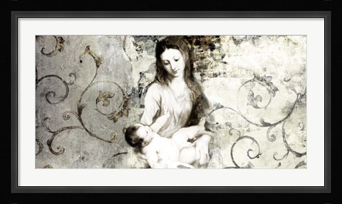 Framed Madonna and Child (after Van Dyck) Print