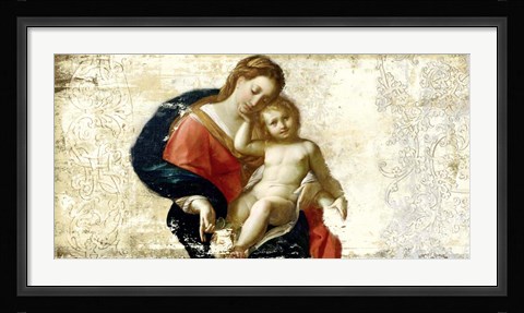 Framed Madonna and Child (after Procaccini) Print