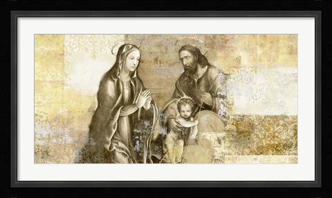 Framed Nativity (after G. Antonio Bazzi) Print