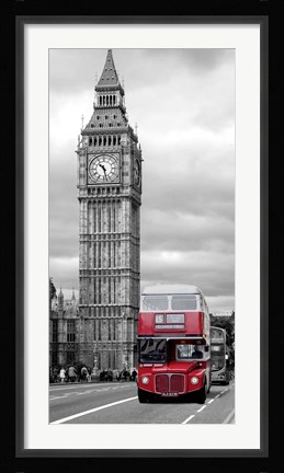 Framed Under the Big Ben Print