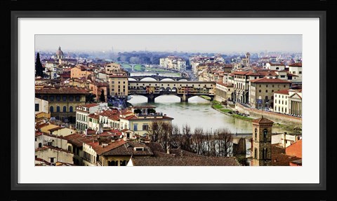 Framed Ponte Vecchio, Florence Print
