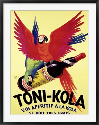 Framed Toni Kola Print