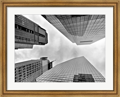Framed Urban View, NYC Print