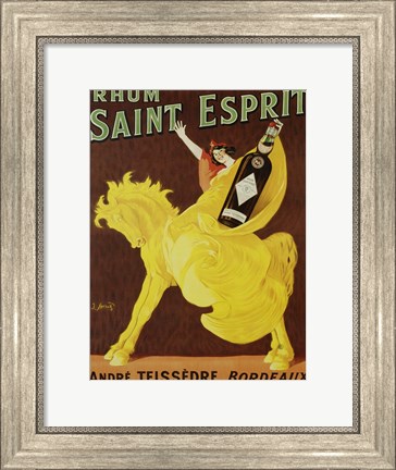 Framed Rhum Saint Esprit, 1919 Print