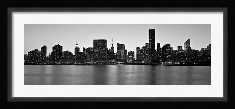 Framed Midtown Manhattan Skyline, NYC 1 Print