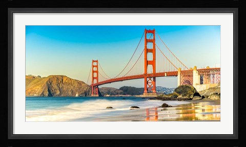 Framed Golden Gate Bridge, San Francisco Print