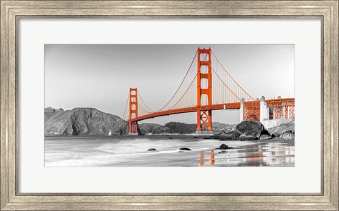 Framed Golden Gate Bridge, San Francisco Print
