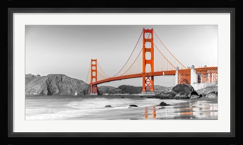 Framed Golden Gate Bridge, San Francisco Print