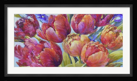 Framed Jumping for Joy (detail) Print