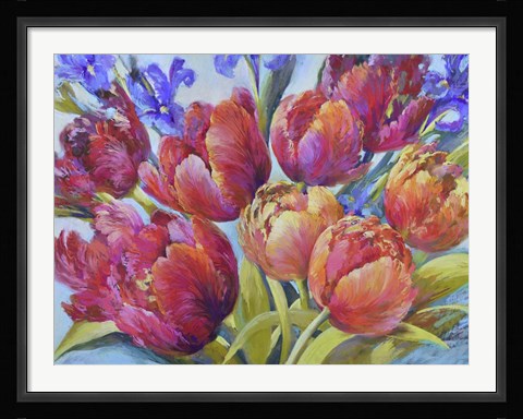 Framed Jumping for Joy Print