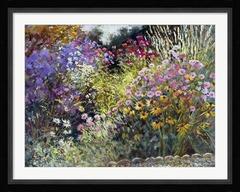 Framed Evening in the Garden Print